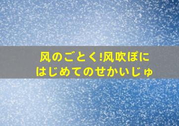 风のごとく!风吹ぽにはじめてのせかいじゅ