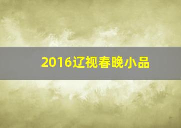 2016辽视春晚小品