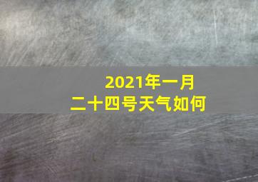 2021年一月二十四号天气如何