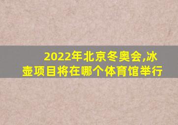 2022年北京冬奥会,冰壶项目将在哪个体育馆举行