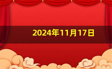 2024年11月17日