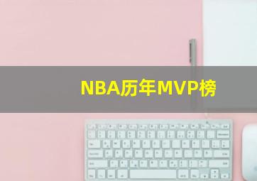 NBA历年MVP榜