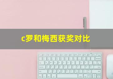 c罗和梅西获奖对比