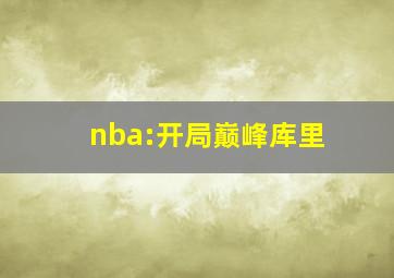 nba:开局巅峰库里