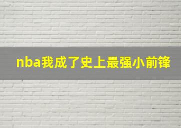 nba我成了史上最强小前锋