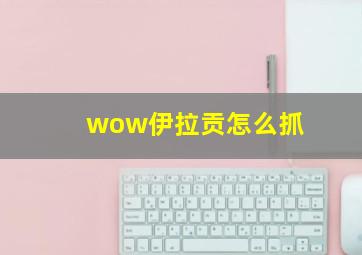 wow伊拉贡怎么抓