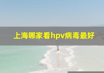 上海哪家看hpv病毒最好