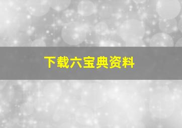 下载六宝典资料