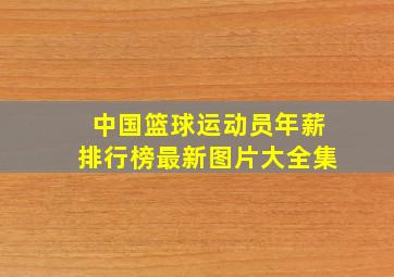 中国篮球运动员年薪排行榜最新图片大全集