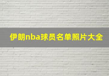 伊朗nba球员名单照片大全