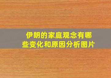 伊朗的家庭观念有哪些变化和原因分析图片