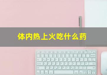 体内热上火吃什么药