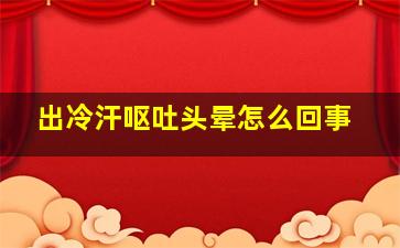 出冷汗呕吐头晕怎么回事