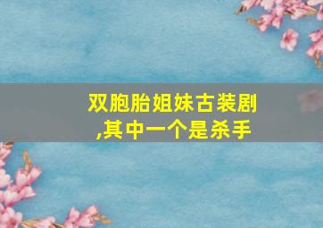 双胞胎姐妹古装剧,其中一个是杀手