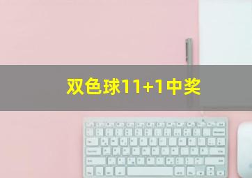 双色球11+1中奖