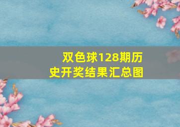 双色球128期历史开奖结果汇总图