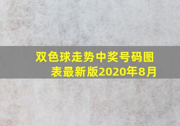 双色球走势中奖号码图表最新版2020年8月