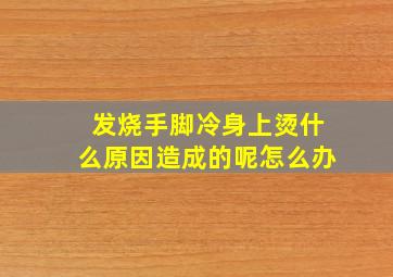 发烧手脚冷身上烫什么原因造成的呢怎么办