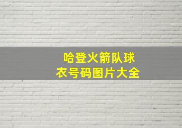 哈登火箭队球衣号码图片大全