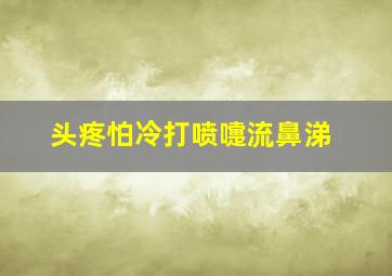 头疼怕冷打喷嚏流鼻涕