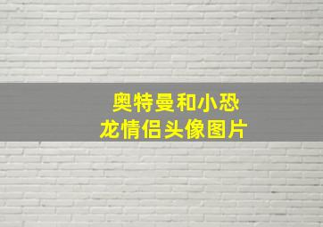 奥特曼和小恐龙情侣头像图片