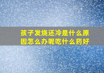 孩子发烧还冷是什么原因怎么办呢吃什么药好