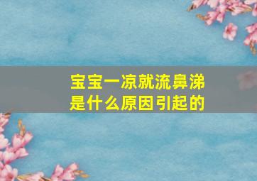 宝宝一凉就流鼻涕是什么原因引起的