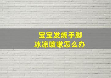 宝宝发烧手脚冰凉咳嗽怎么办