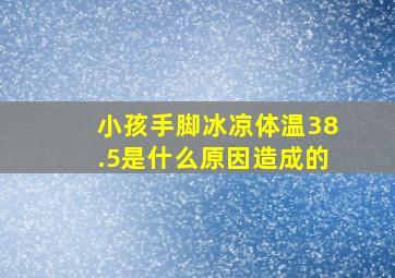 小孩手脚冰凉体温38.5是什么原因造成的