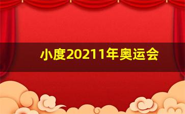 小度20211年奥运会