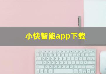 小快智能app下载