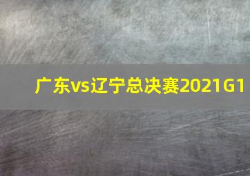 广东vs辽宁总决赛2021G1