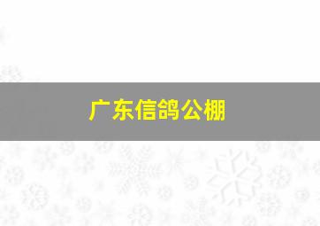 广东信鸽公棚