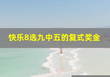 快乐8选九中五的复式奖金