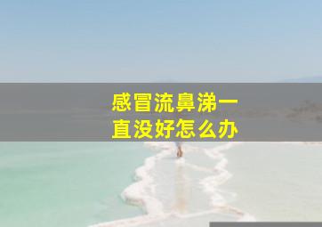 感冒流鼻涕一直没好怎么办