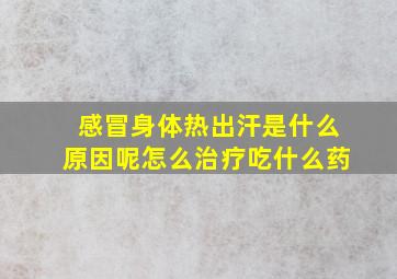 感冒身体热出汗是什么原因呢怎么治疗吃什么药