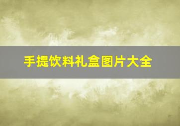 手提饮料礼盒图片大全