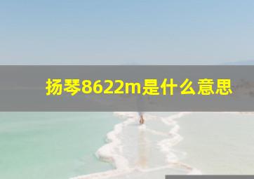 扬琴8622m是什么意思