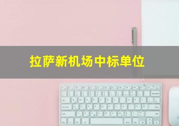 拉萨新机场中标单位