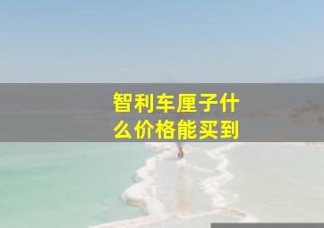 智利车厘子什么价格能买到