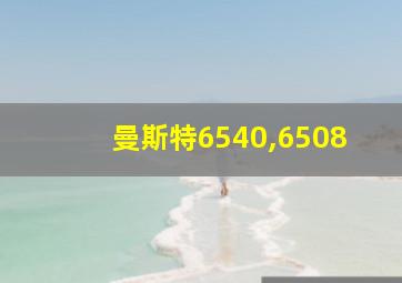 曼斯特6540,6508