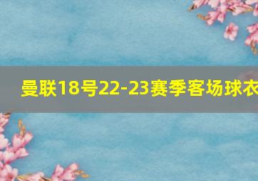 曼联18号22-23赛季客场球衣