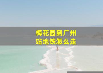 梅花园到广州站地铁怎么走