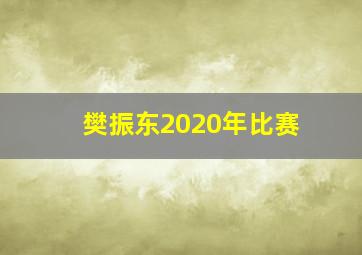 樊振东2020年比赛