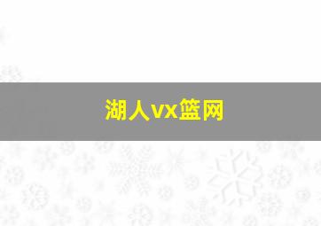 湖人vx篮网