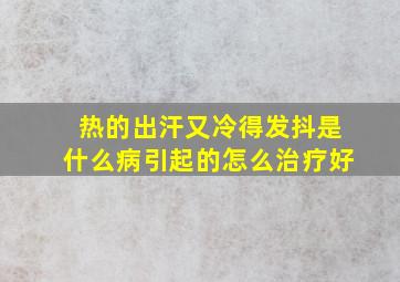 热的出汗又冷得发抖是什么病引起的怎么治疗好