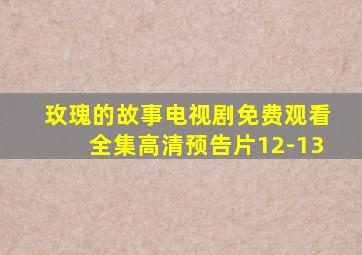 玫瑰的故事电视剧免费观看全集高清预告片12-13