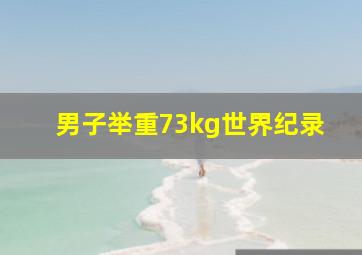 男子举重73kg世界纪录