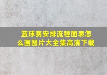 篮球赛安排流程图表怎么画图片大全集高清下载