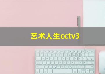 艺术人生cctv3